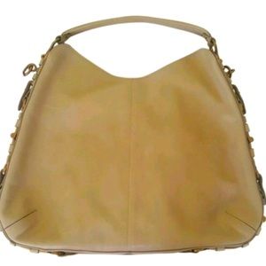 Salvatore tan hobo style purse
